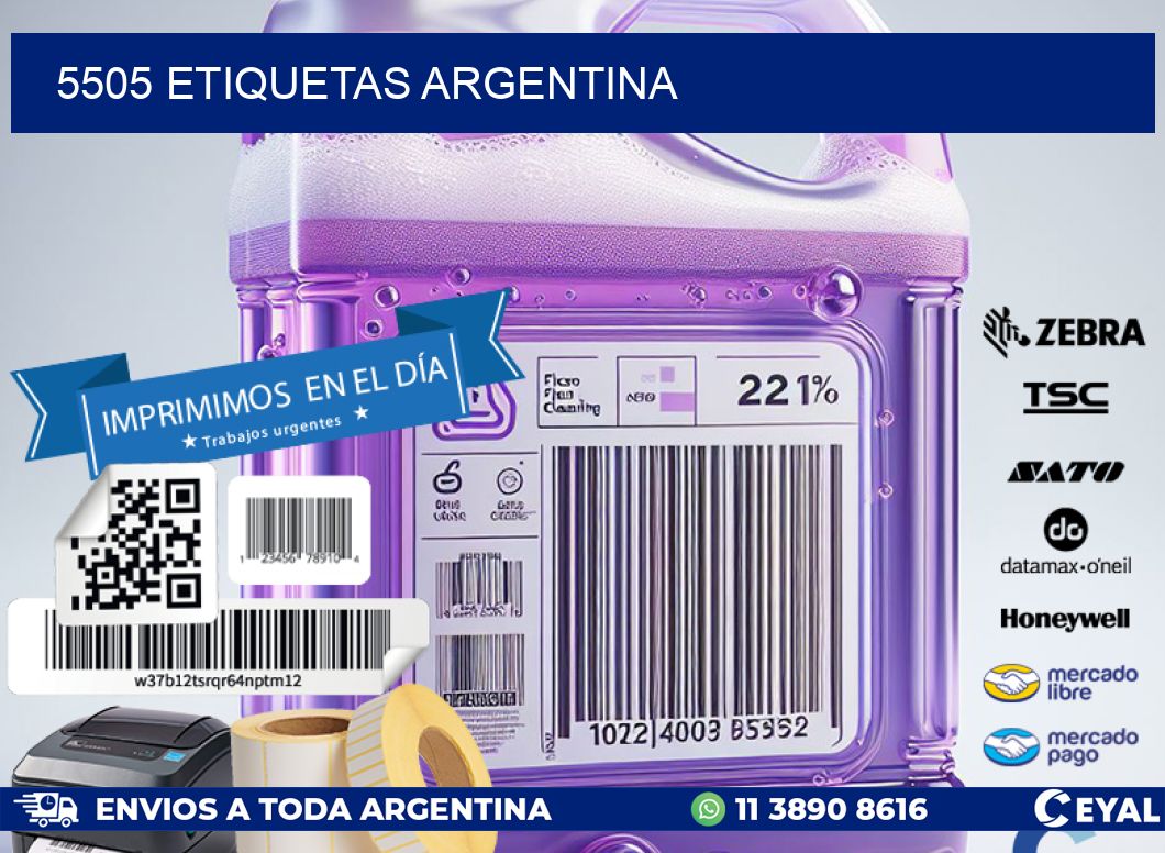5505 ETIQUETAS ARGENTINA