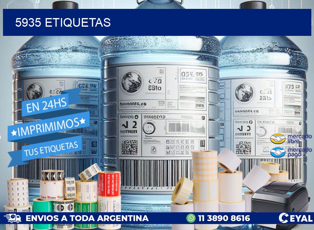 5935 ETIQUETAS