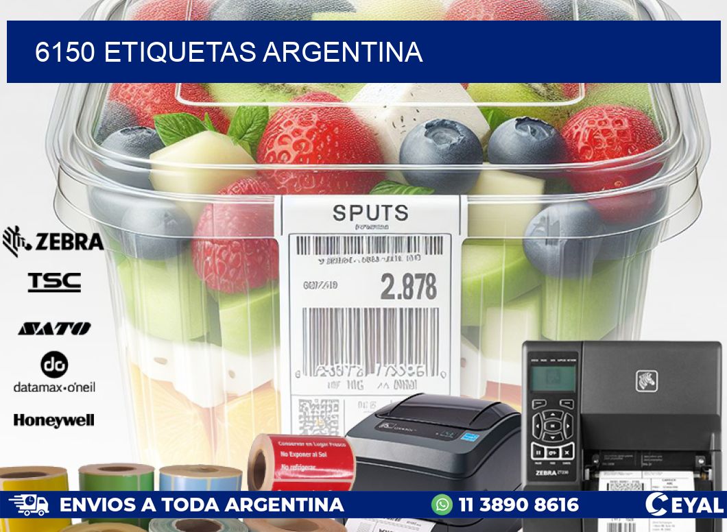 6150 ETIQUETAS ARGENTINA