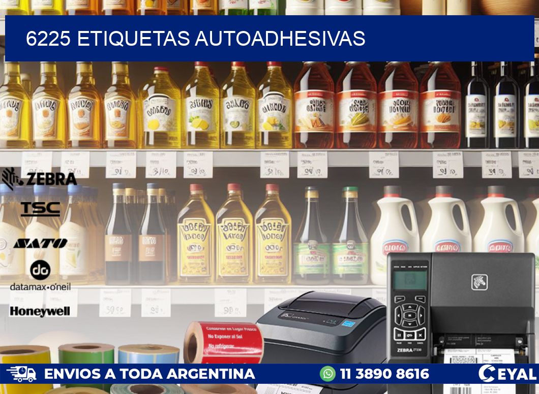 6225 ETIQUETAS AUTOADHESIVAS