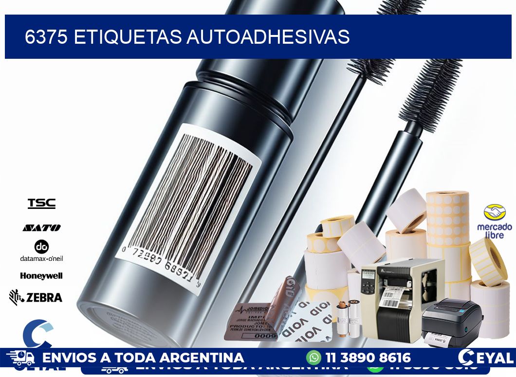 6375 ETIQUETAS AUTOADHESIVAS