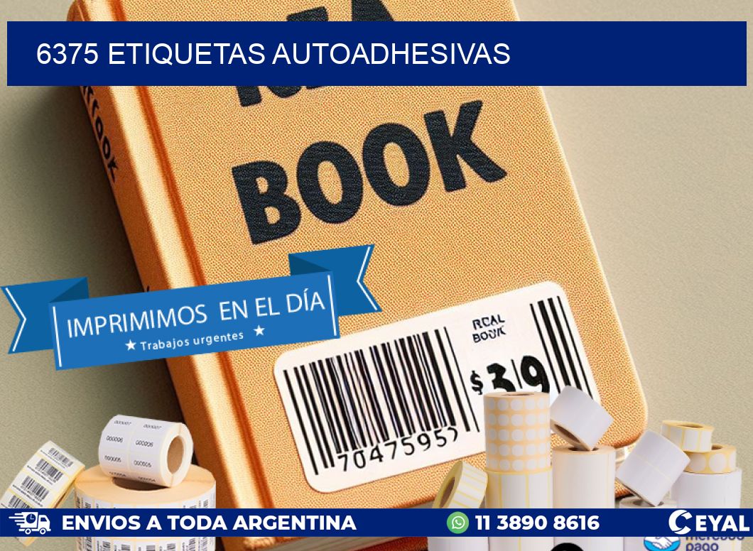 6375 ETIQUETAS AUTOADHESIVAS