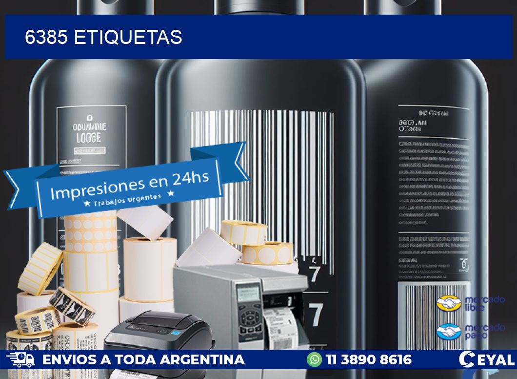 6385 ETIQUETAS