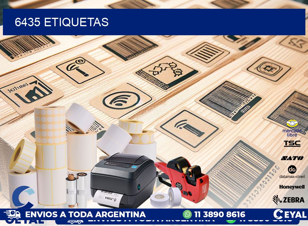 6435 ETIQUETAS