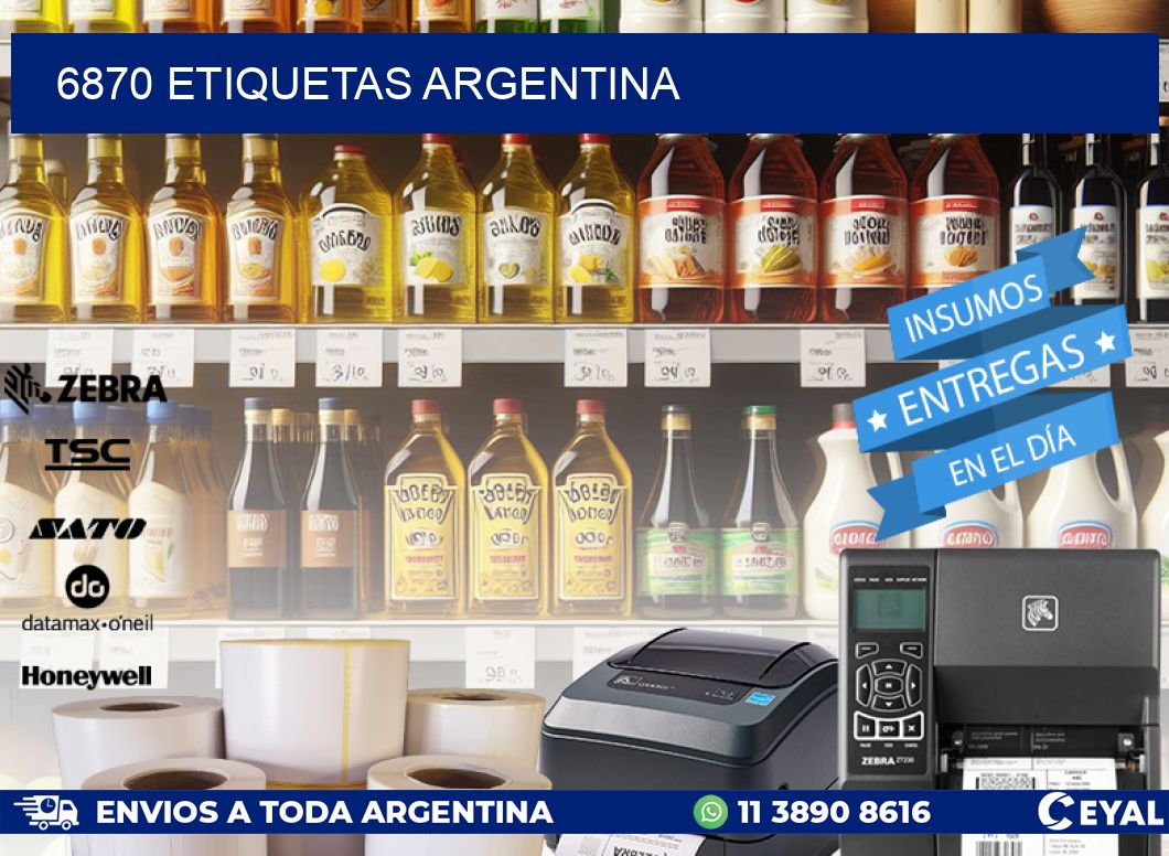 6870 ETIQUETAS ARGENTINA