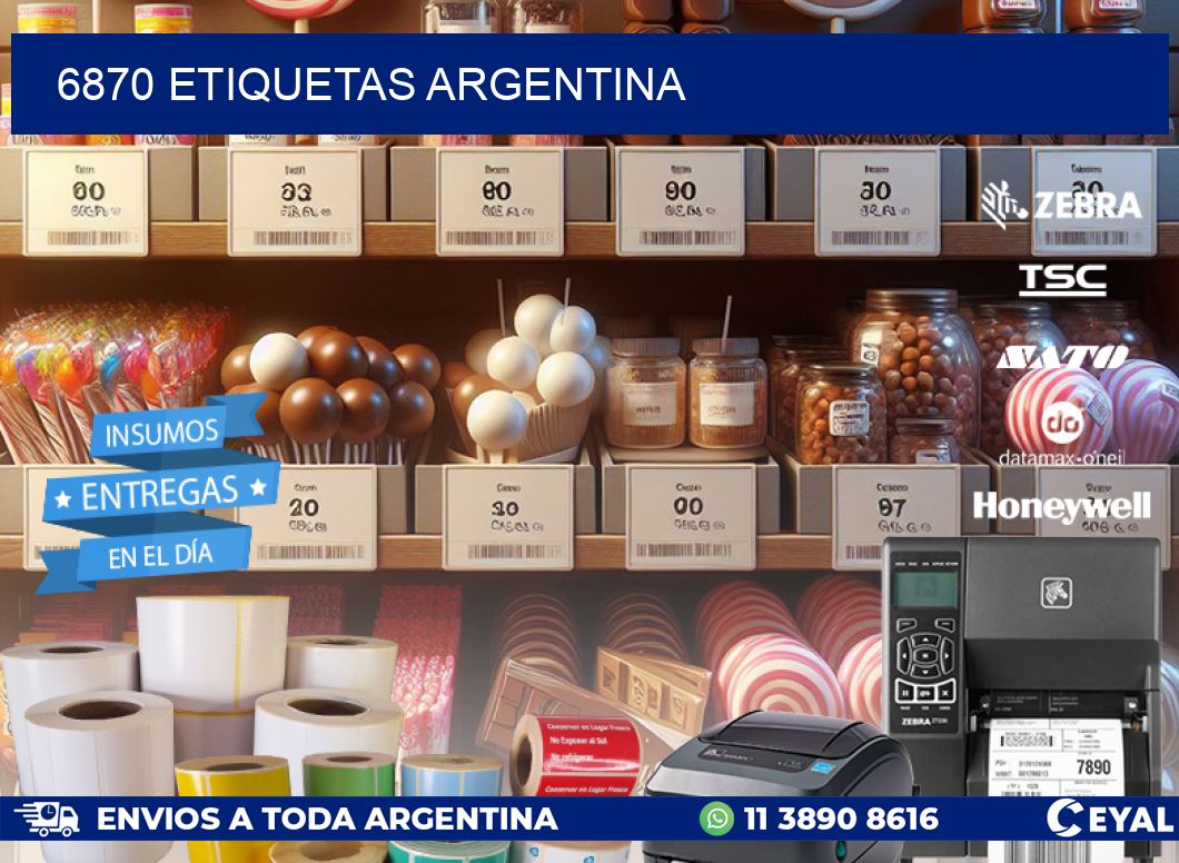 6870 ETIQUETAS ARGENTINA