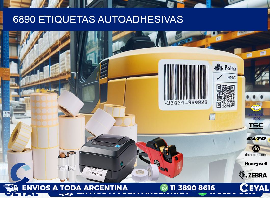 6890 ETIQUETAS AUTOADHESIVAS