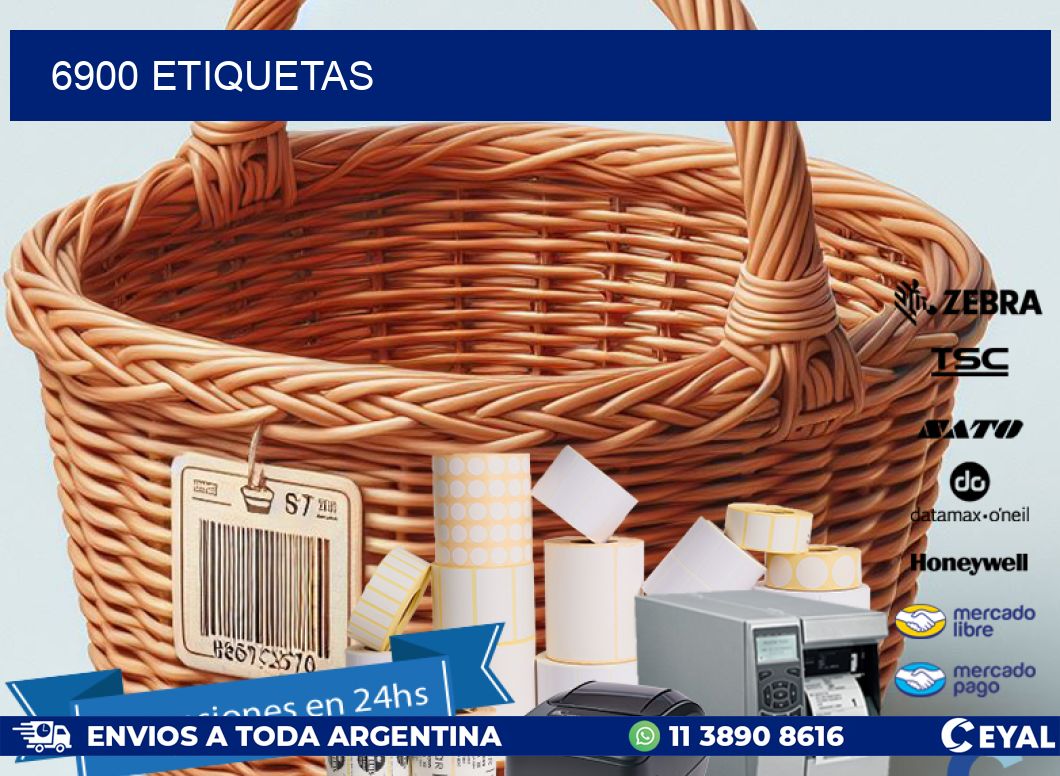 6900 ETIQUETAS