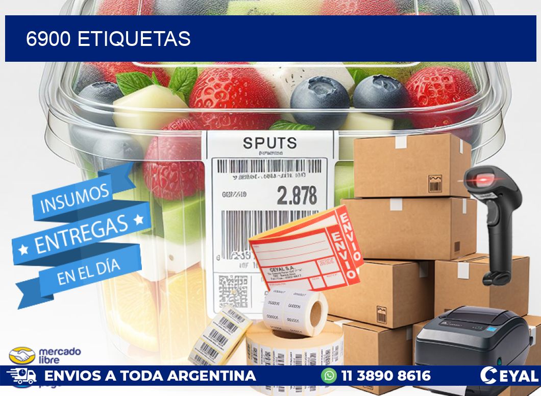 6900 ETIQUETAS