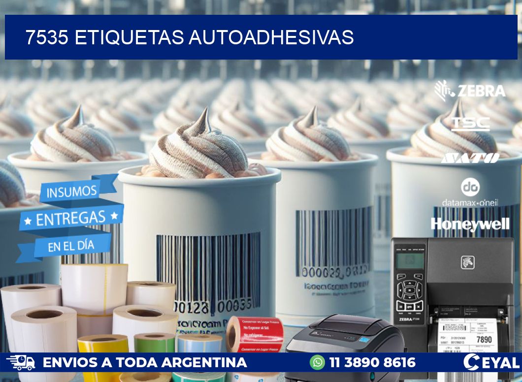 7535 ETIQUETAS AUTOADHESIVAS