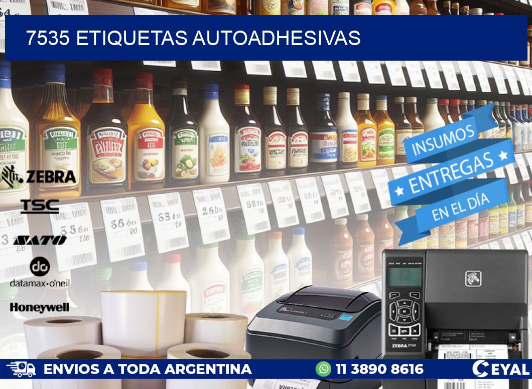 7535 ETIQUETAS AUTOADHESIVAS