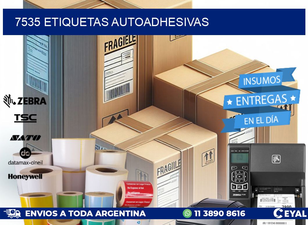 7535 ETIQUETAS AUTOADHESIVAS