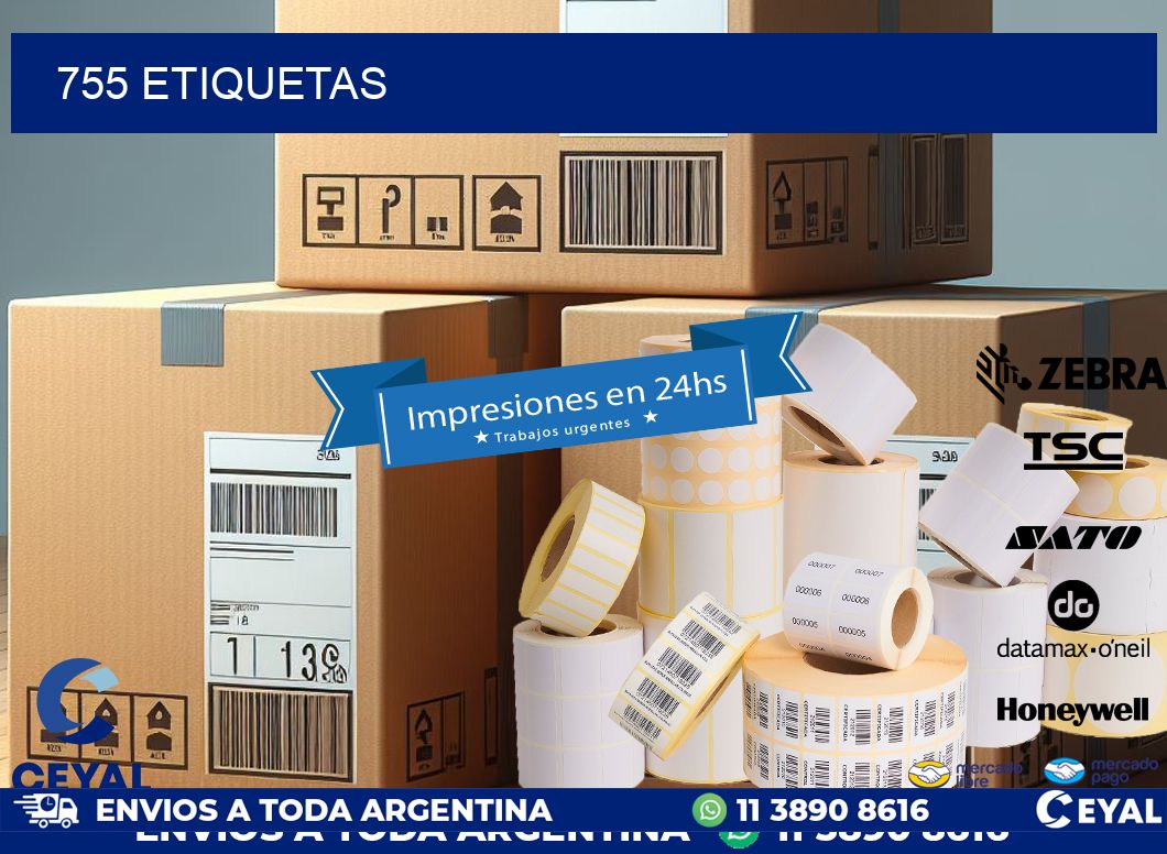 755 ETIQUETAS