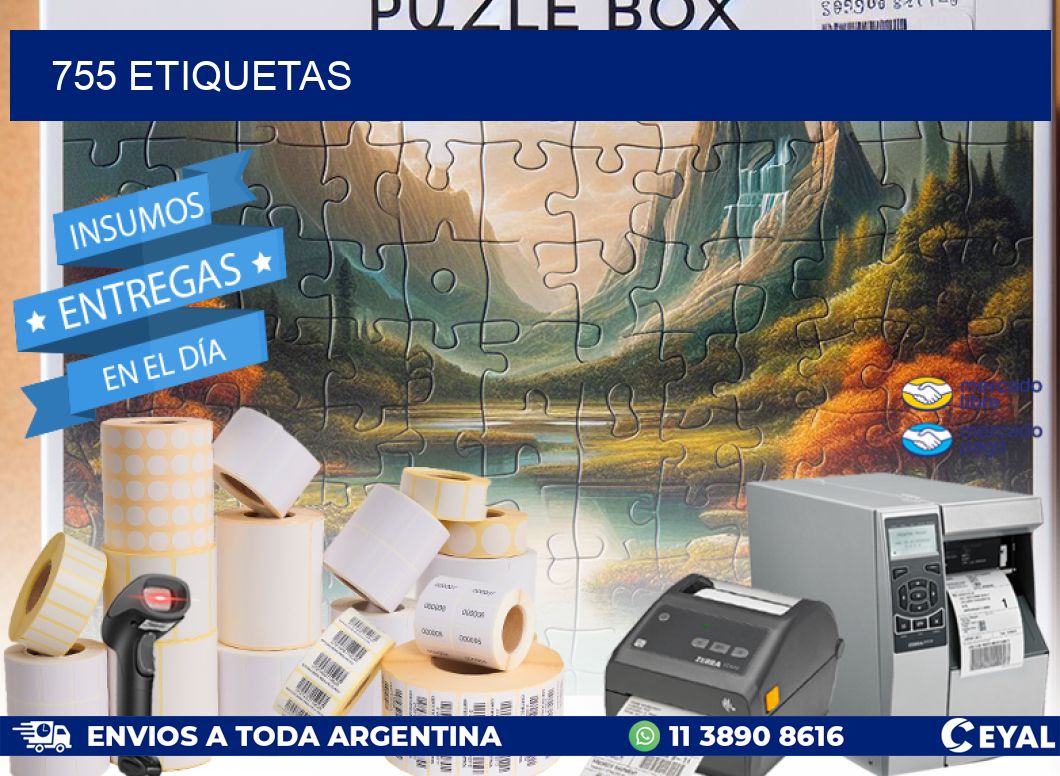 755 ETIQUETAS