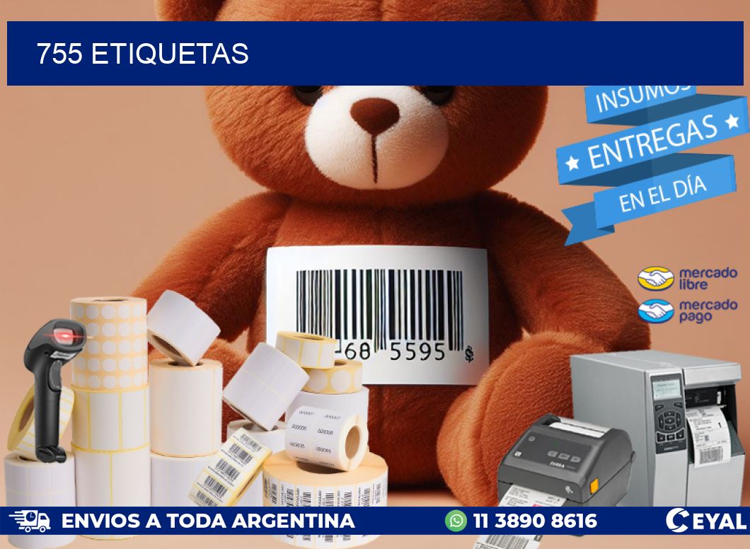 755 ETIQUETAS