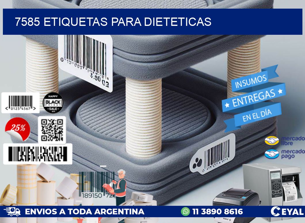 7585 ETIQUETAS PARA DIETETICAS