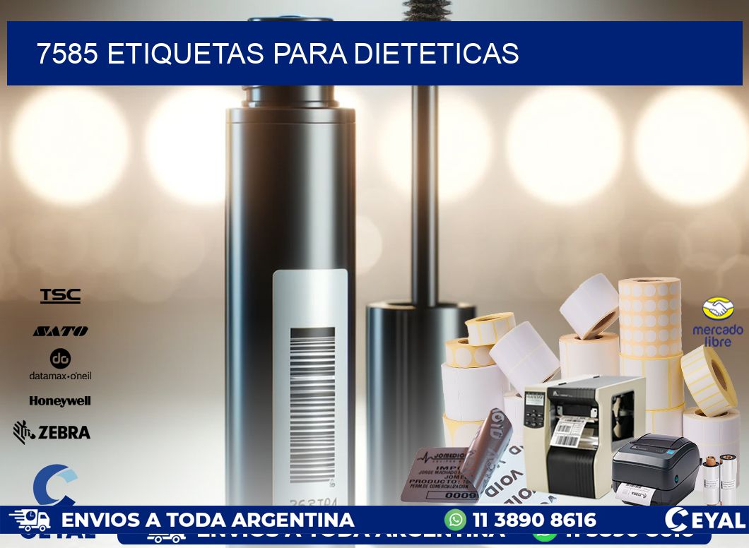 7585 ETIQUETAS PARA DIETETICAS