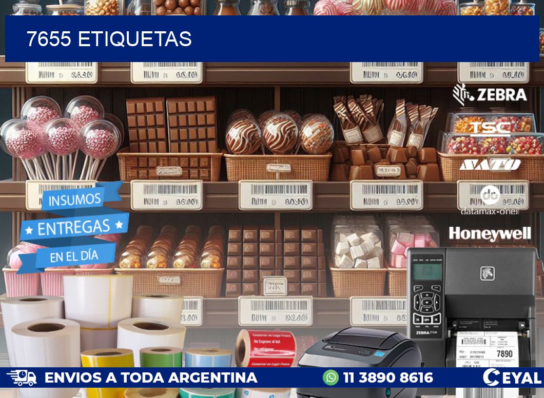7655 ETIQUETAS