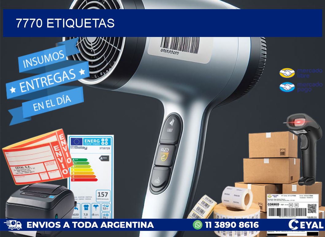 7770 ETIQUETAS