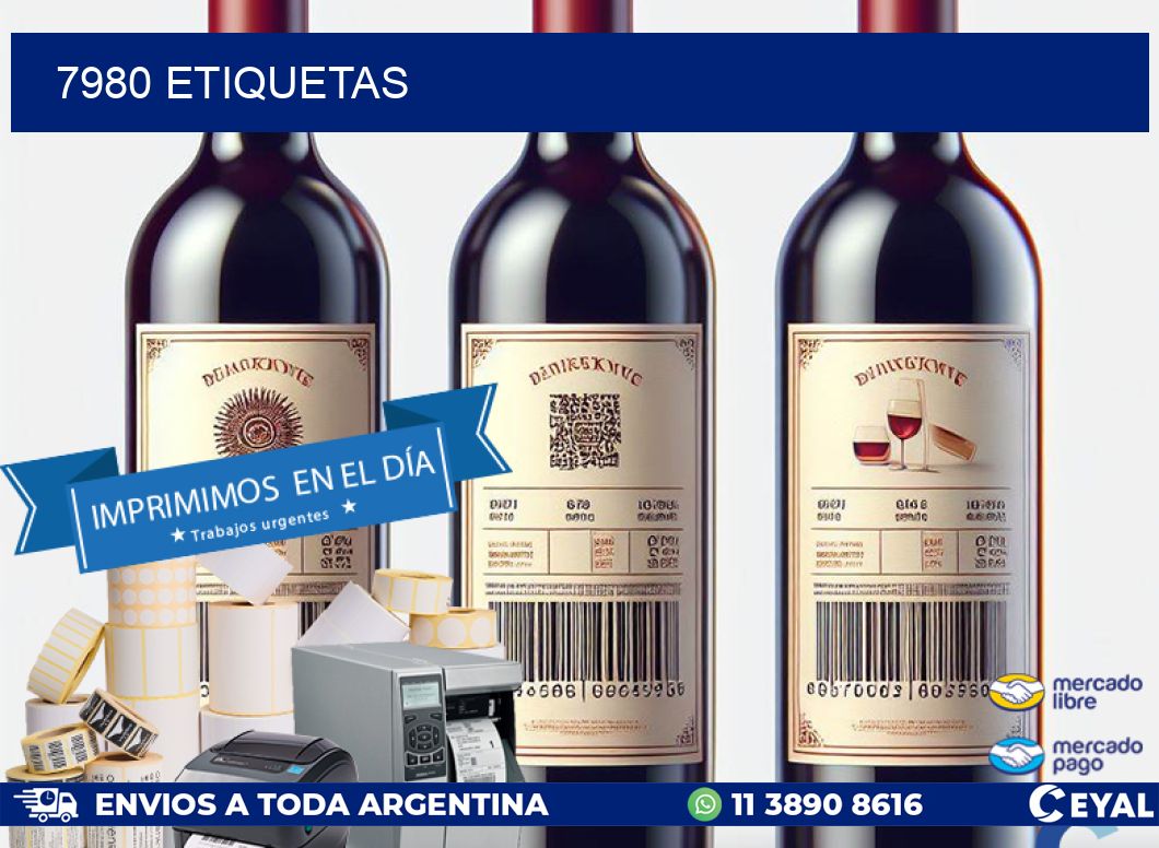7980 ETIQUETAS