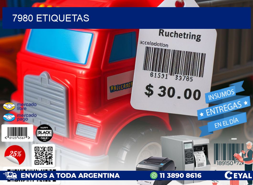 7980 ETIQUETAS