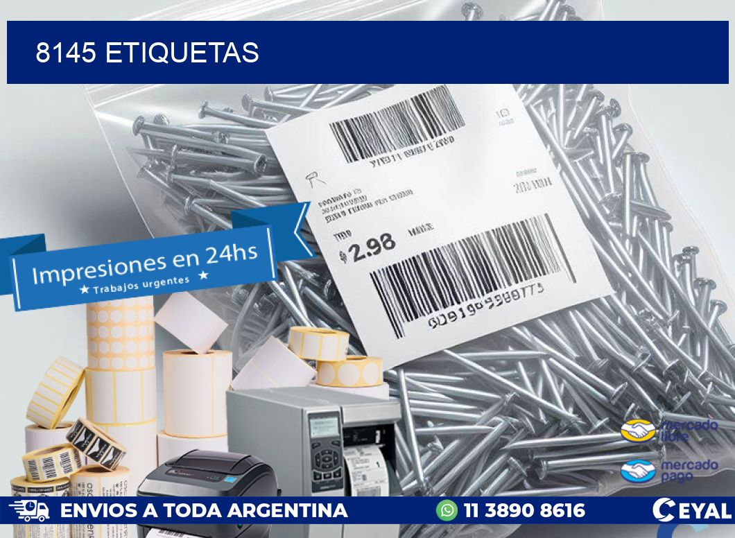 8145 ETIQUETAS