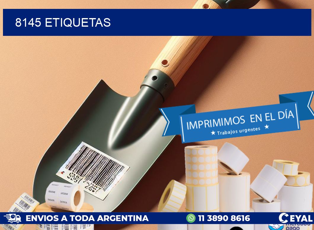 8145 ETIQUETAS