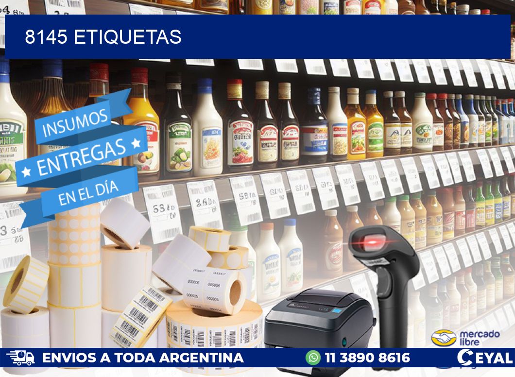 8145 ETIQUETAS