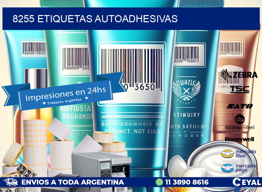8255 ETIQUETAS AUTOADHESIVAS