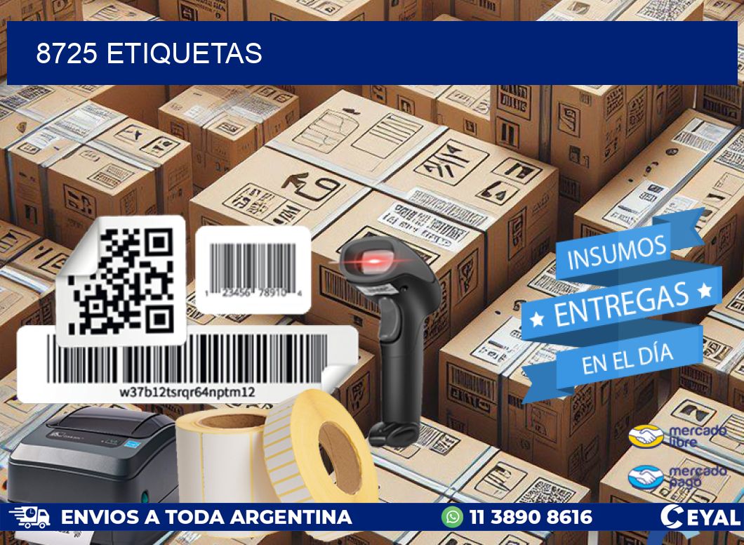8725 ETIQUETAS