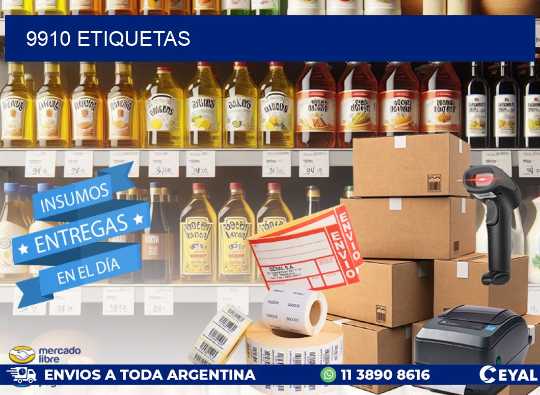 9910 ETIQUETAS