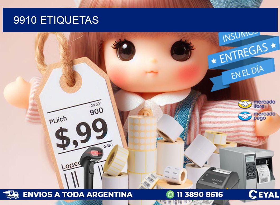 9910 ETIQUETAS