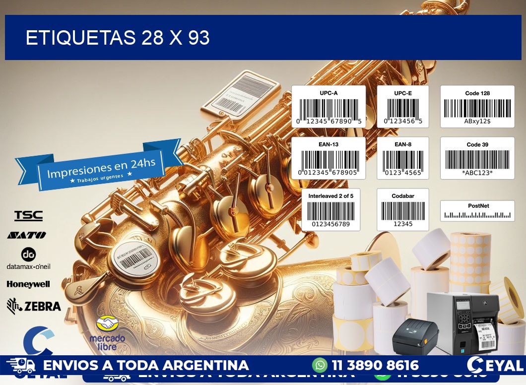 ETIQUETAS 28 x 93