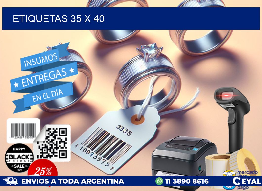 ETIQUETAS 35 x 40
