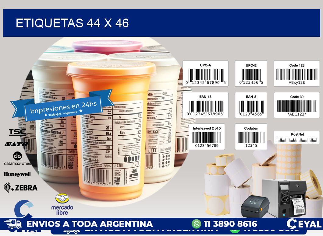 ETIQUETAS 44 x 46