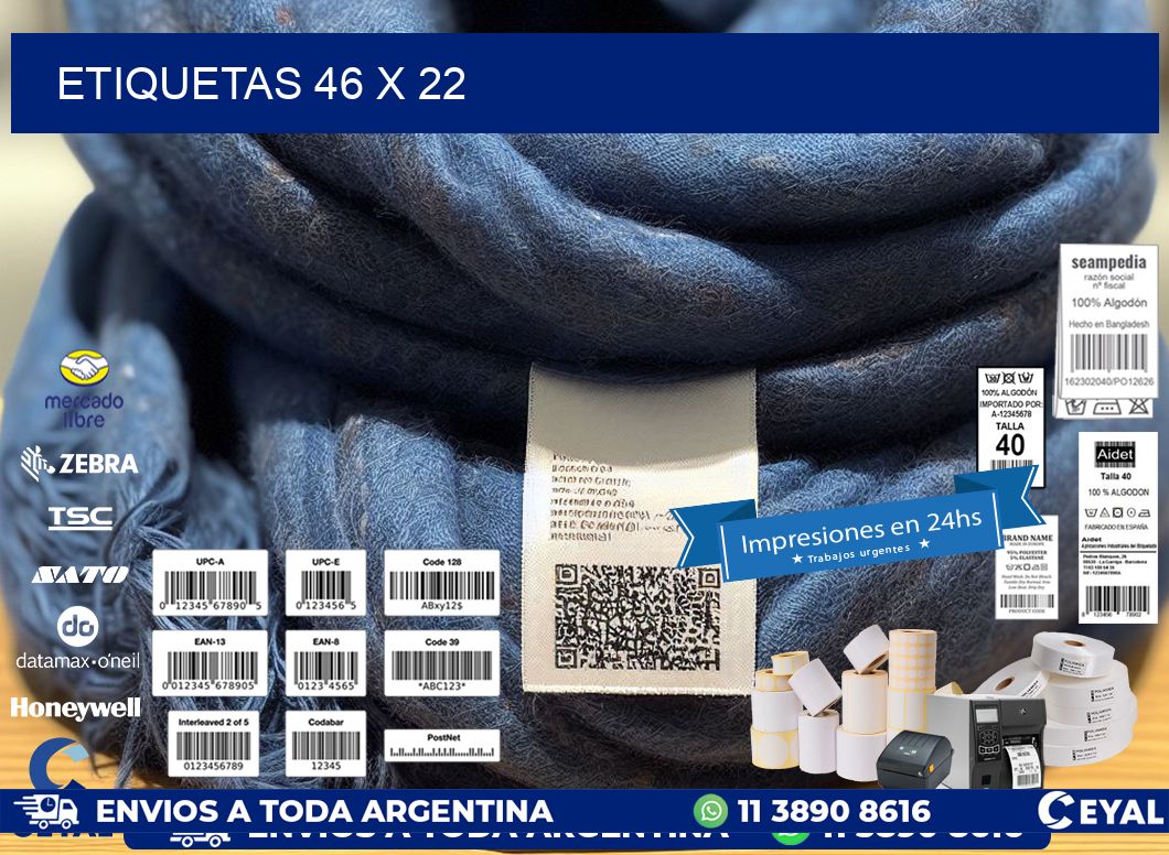 ETIQUETAS 46 x 22