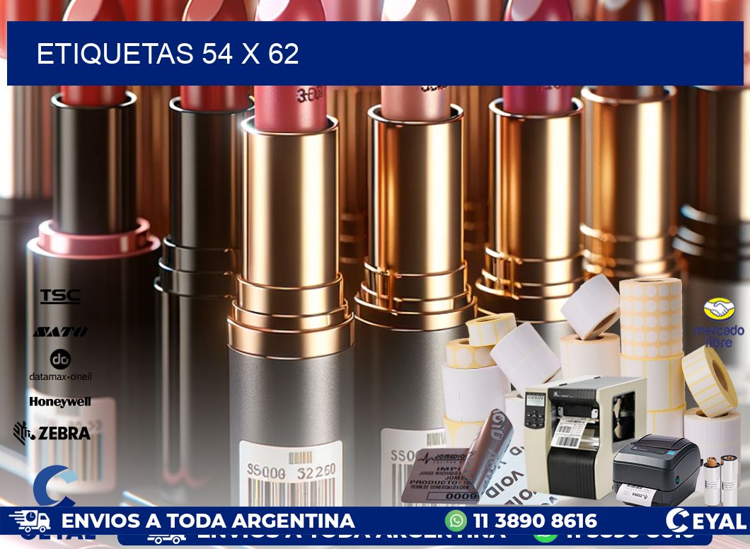 ETIQUETAS 54 x 62