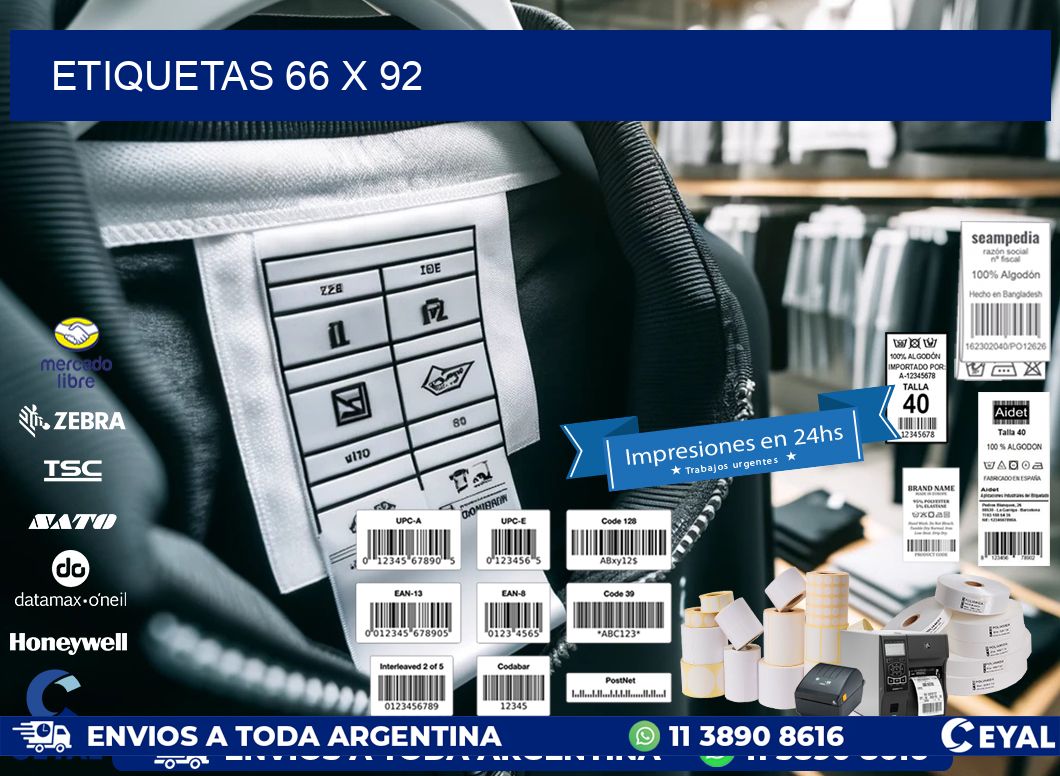 ETIQUETAS 66 x 92