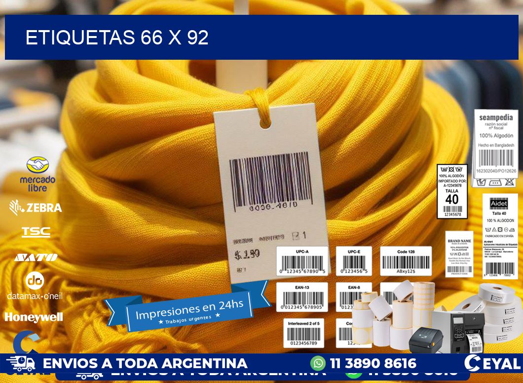 ETIQUETAS 66 x 92