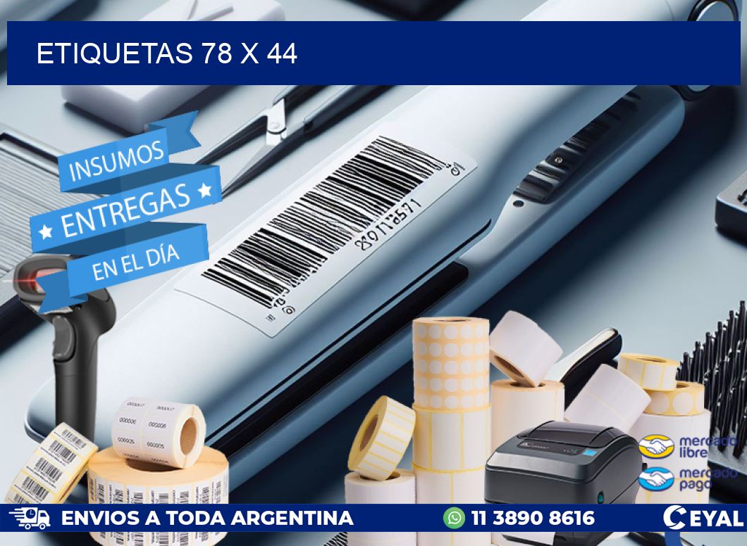 ETIQUETAS 78 x 44