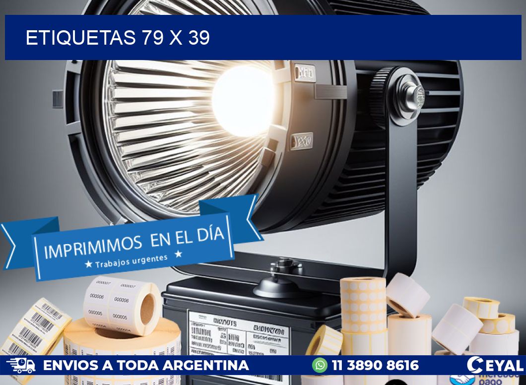 ETIQUETAS 79 x 39