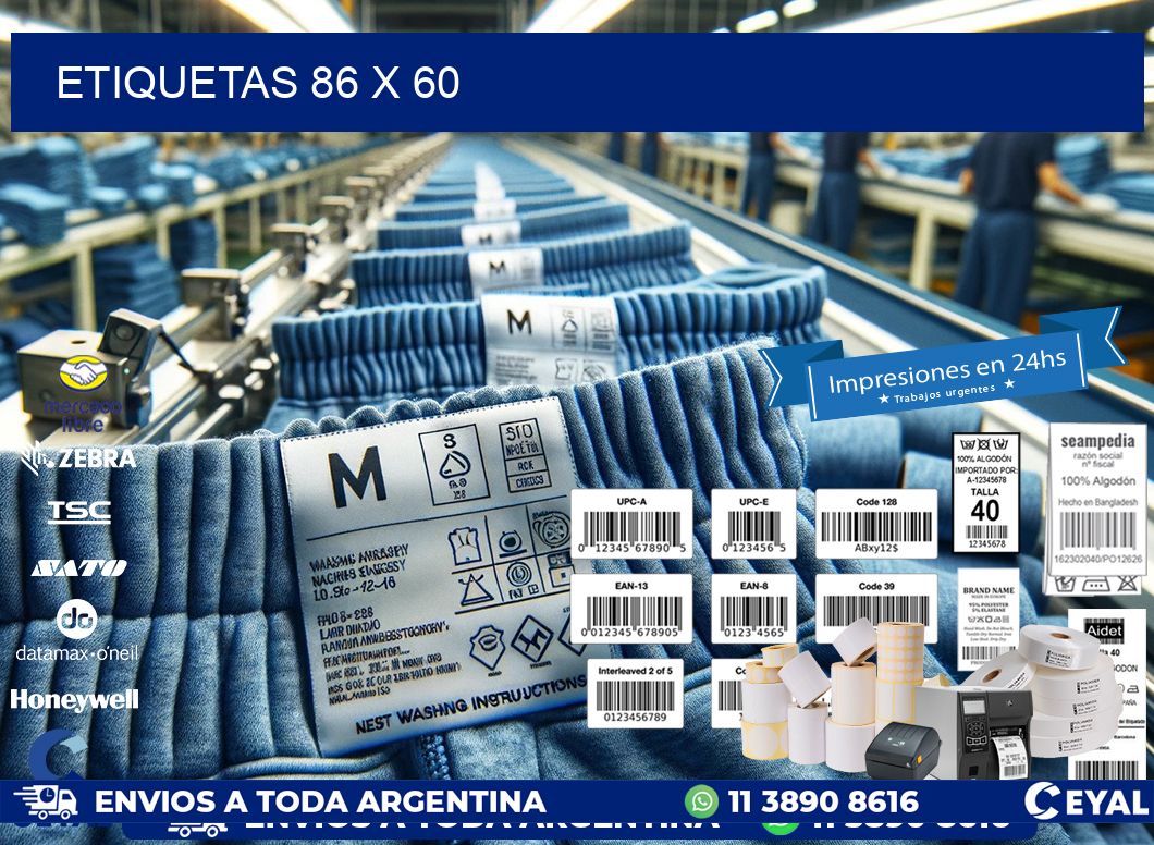 ETIQUETAS 86 x 60