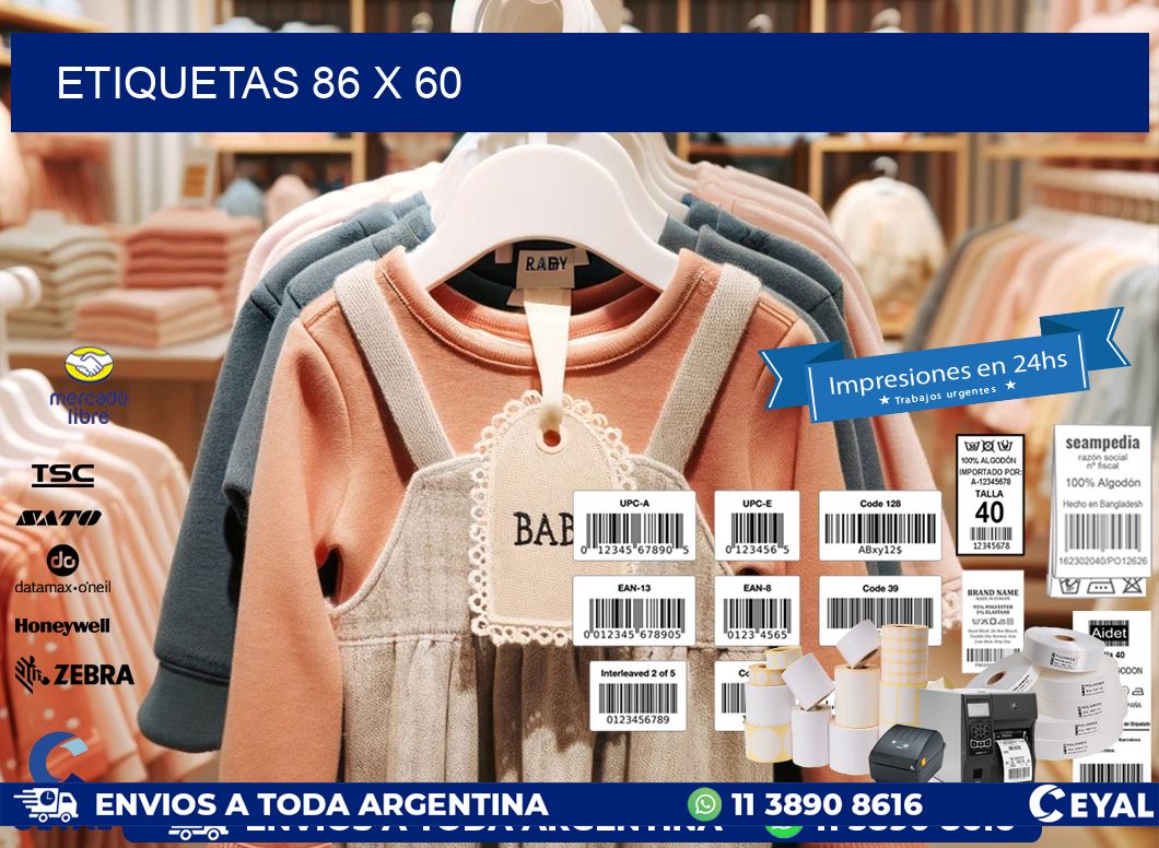 ETIQUETAS 86 x 60