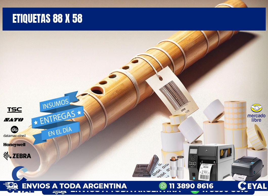 ETIQUETAS 88 x 58