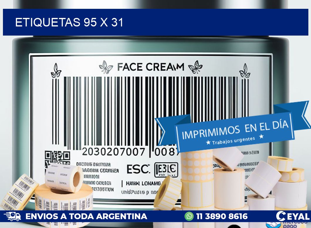 ETIQUETAS 95 x 31