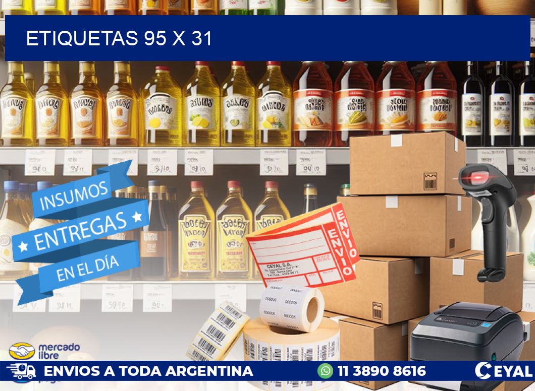 ETIQUETAS 95 x 31