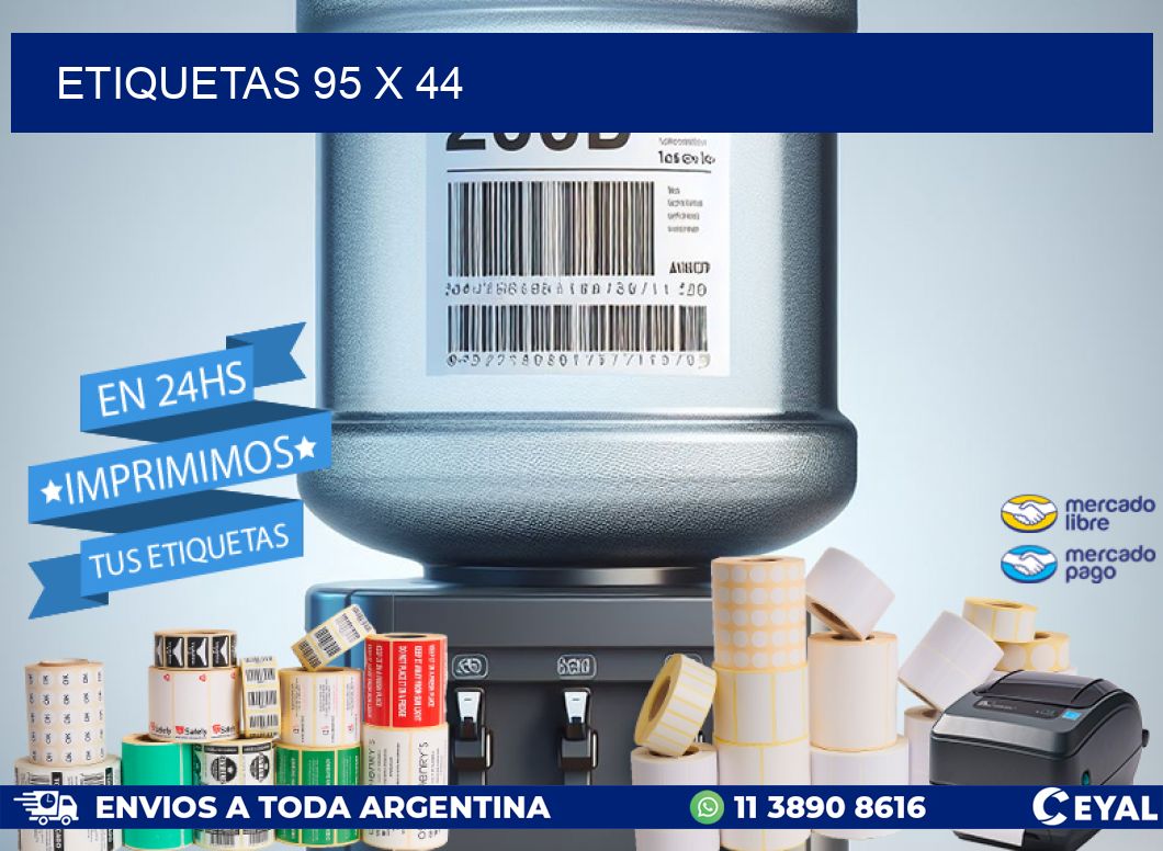 ETIQUETAS 95 x 44