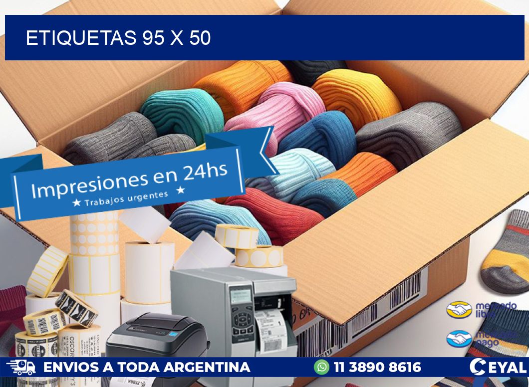 ETIQUETAS 95 x 50