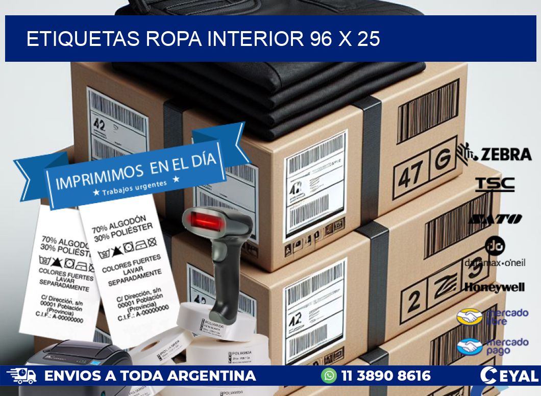 ETIQUETAS ROPA INTERIOR 96 x 25
