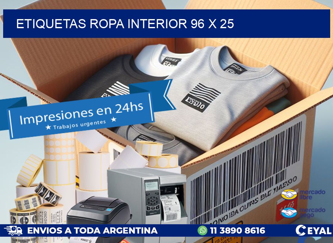 ETIQUETAS ROPA INTERIOR 96 x 25